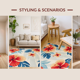 Bright Multicolored Nature Theme(Red)