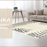 Ultra Soft Area Rug, Non Slip, Stain Resistant, Washable Area Rugs for Living Room, Bedroom, Distressed Neutral Zebra Print Hallway Runner(Beige)