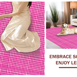 Trendy Pink Check Appeal(Pink)