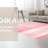 Elegant Plush Modern Motif(Pink)