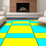 Kid Friendly Cheerful Game Motif(Blue)