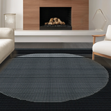 Contemporary Circular Elegant Design(Black)