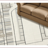 Contemporary Scandi Striped Elegance(Beige)