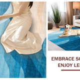 Dynamic Modern Textured Illusion(Beige)