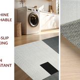 Elegant Geometric Light Grey Accent(Gray)