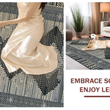 Contemporary Symmetrical Artful Geometrics(Black)