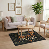 Welcome Witches Halloween Area Rug