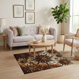 Southwestern Desert Sunburst Rug