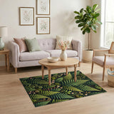 Floral Vintage Lush Fern Glade Area Rug
