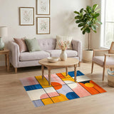 Bold Geometric Multi-Color No. 3 Area Rug