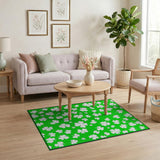 Shamrock Green Area Rug