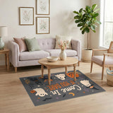 If You Dare Halloween Kids Area Rug