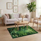Lush Forest Stream Area Rug