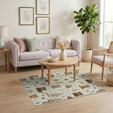 Adorable Bear Woodland Nursery Rug