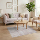 Distressed Vintage Beige Area Rug