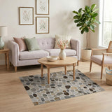 River Pebble Neutral Area Rug