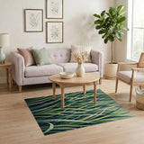 Dewy Lush Grass Area Rug