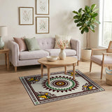 Heritage Tribal Sun Mandala Area Rug