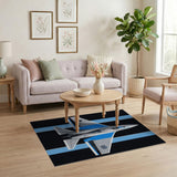 Stealth Fighter Jet Area Rug