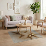 Gold Facet Burst Geometric Rug