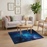 Cosmic Nebula Vortex Area Rug