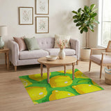 Zesty Lemon Slices Area Rug