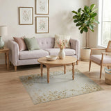 Floral Vintage Vintage Floral Beige Area Rug