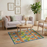 Whimsical Mushroom Forest Boho Chic Area Rug