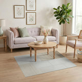 Geometric Modern Beige and Neutral Beige Geometric Grid Modern Area Rug