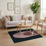 Pink Ballet Slipper Area Rug