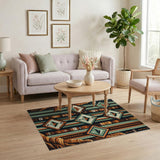 Southwestern Tribal Canyon Stripes Rug
