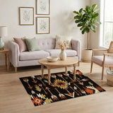 Southwestern Arrow Geometric Area Rug