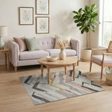 Zigzag Multi-Color Southwestern Area Rug