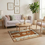 Adorable Kawaii Bear Area Rug