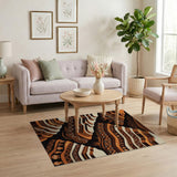 Terraced Mesa Zigzag Southwestern Rug