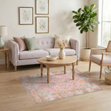 Pink Floral Vintage No. 24 Area Rug