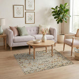 Scattered Dots Geometric Modern Area Rug