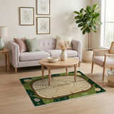 Tree Stump Moss Area Rug