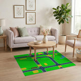 City Roads Play Rug for Kids