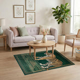 Emerald Tiger Stroll Area Rug