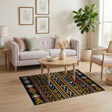Bold Multi-Color Southwestern Geometric Rug