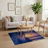 Twilight Forest Path Area Rug