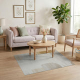 Abstract Area Abstract Beige Neutral Organic Shapes Area Rug