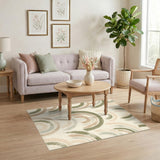 Neutral Boho Arch Area Rug