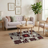 Vintage Valentine's Day Stamp Love Rug