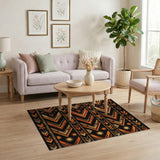 Southwestern Arrow Mountain Sun Rug