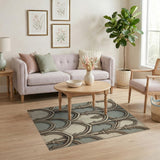 Distressed Moroccan Archway Vintage Rug