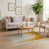 Golden Arch Geometric Area Rug