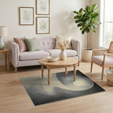 Hypnotic Lunar Swirl Area Rug