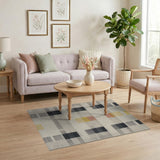 Multi-color and Patterns Modern Geometric Multi-Color Area Rug